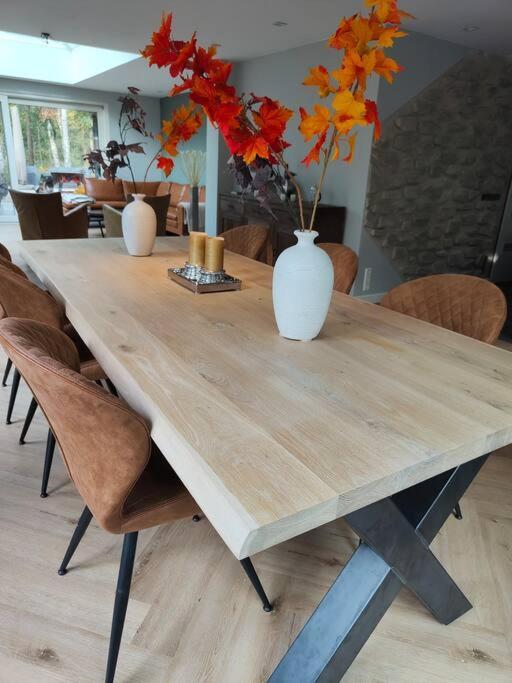Kindvriendelijke Bungalow In Het Bos Bij Zwemmeer. Vilsteren المظهر الخارجي الصورة